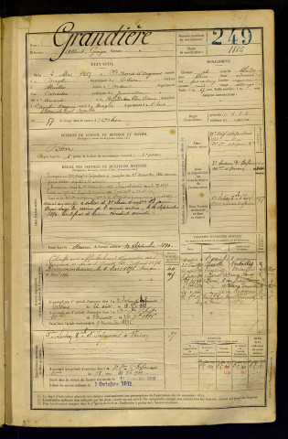 Grandière, Albert Georges