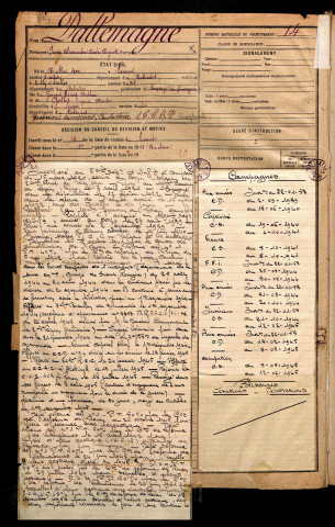 Dallemagne, Pierre Alexandre André Auguste