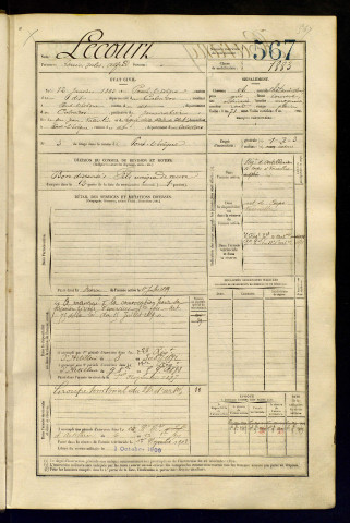 Lecourt, Louis Jules Alfred