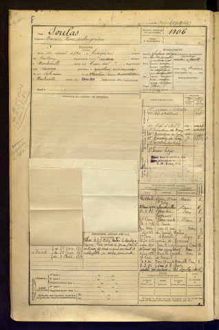 Soulas, Maurice Pierre Archange