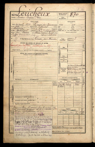 Lericheux, Lucien Eugène Nicolas