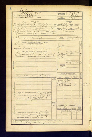 Lemière, Victor Albert