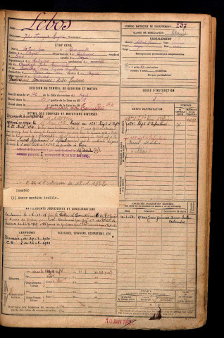 Lebos, Jules François Eugène