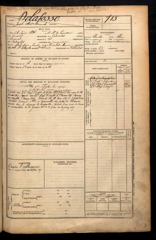 Delafosse, Joseph Albert Amand