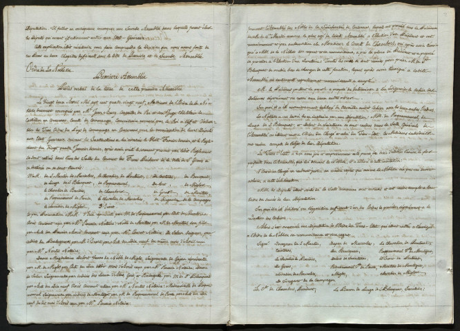 "Recueil de pièces concernant le pays et le vicomté de Couserans par rapport à la convocation des états-généraux, en l'année 1789" précédé d'un avertissement, de la main du comte de Chambors