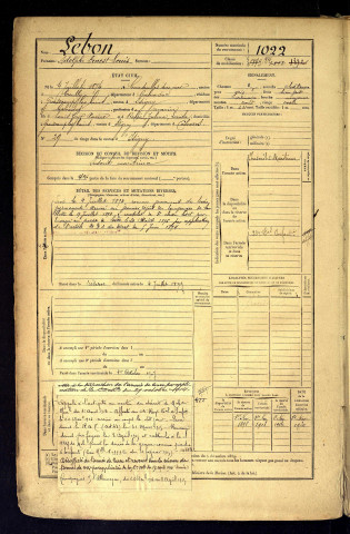 Lebon, Adolphe Ernest Louis