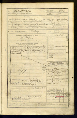 Audrain, Henri Jules Adolphe Marie