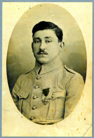 Photos des frères Hoorelbeke, soldats belges