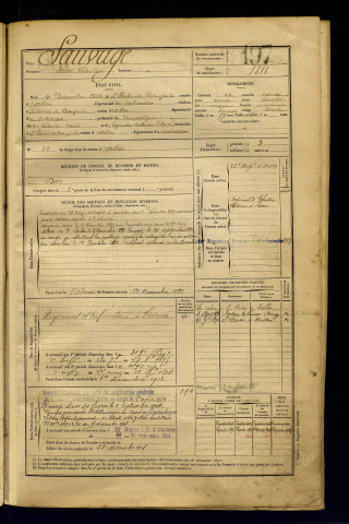 Sauvage, Isidor Valentin