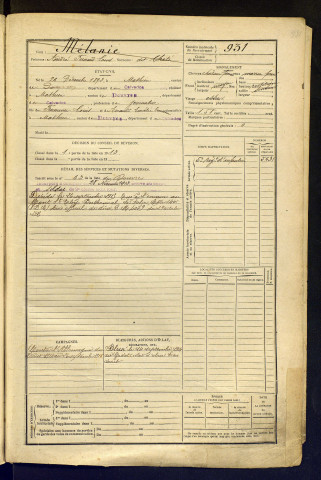 Mélanie, André Fernand Louis