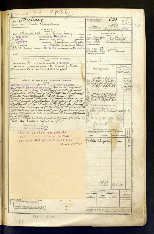 Dubosq, Emile Charles François