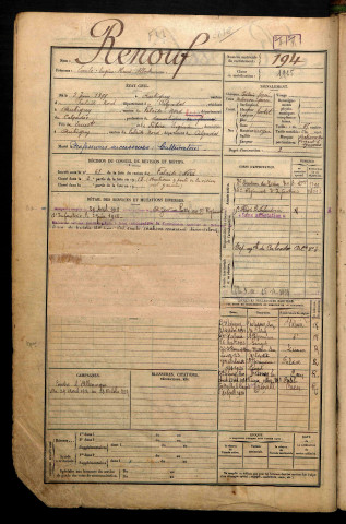 Renouf, Emile Eugène Henri Albert