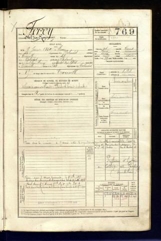 Ferey, Abel Jean Benjamin