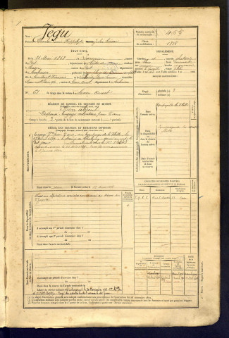 Jégu, Charles Louis Hippolyte Jules César