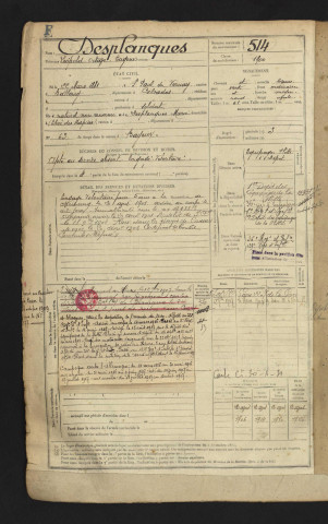 Desplanques, Léopold Octave Eugène