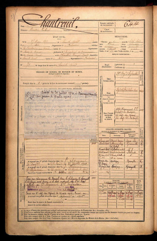 Chantreuil, Amédée Gabriel