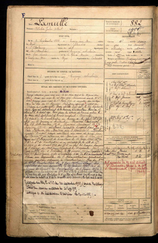 Lamulle, Célestin Jules Albert