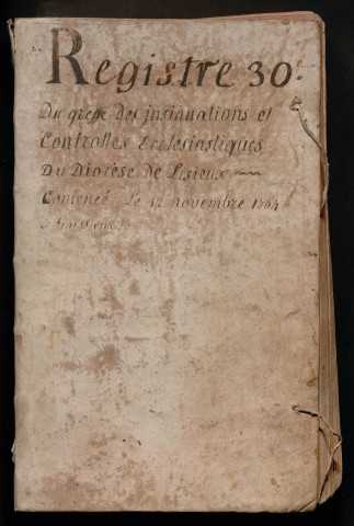 12 novembre 1764-8 septembre 1766