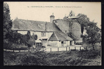 Bonneville-sur-Touques : Château de Guillaume le Conquérant (n°1) ; Le clos Denis (n°2) ; Eglise (n°3)