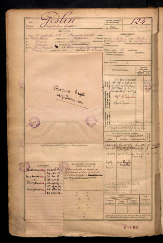 Geslin, Auguste Henri Clément