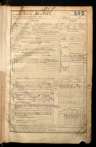 Marie dit Pitel, Paul Auguste Alexandre