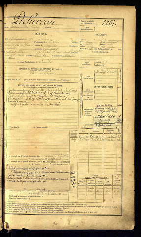 Pichereau, Georges Pierre Joseph