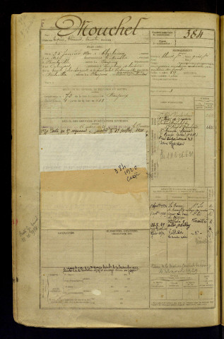 Mouchel, Eugène Clément Emile