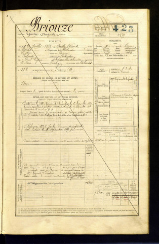 Briouze, Gaston Auguste