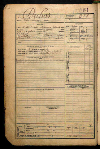 Dubos, Eugène Maurice