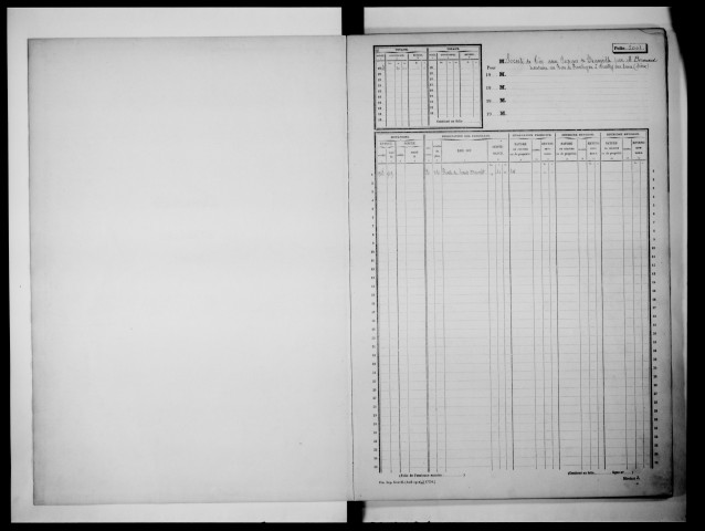 matrice cadastrale des propriétés non bâties, 1913-1960, 6e vol. (folios 2001-2300)