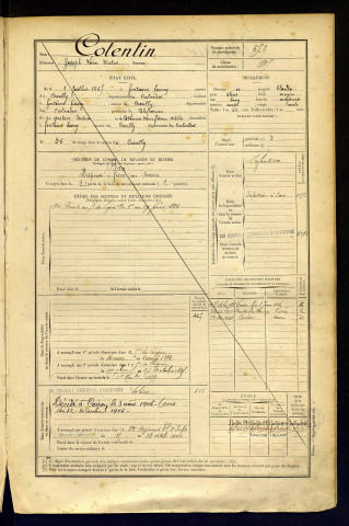 Cotentin, Joseph Léon Victor