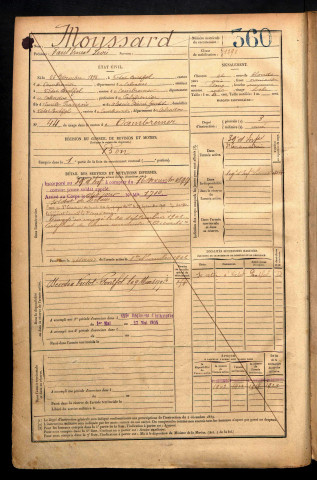 Moussard, Paul Ernest Léon