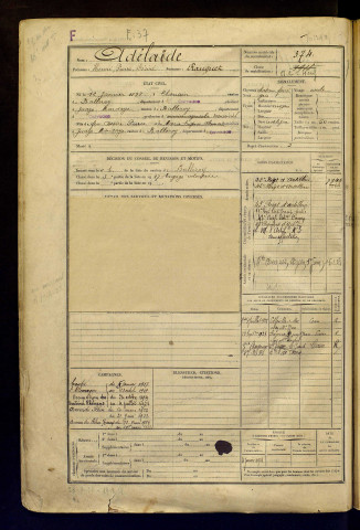 Adélaïde dit Rauguet, Henri Pierre Désiré