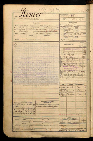 Renier, Albert Désiré Adolphe