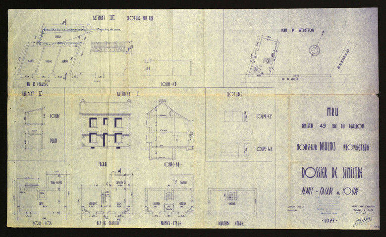 Dossiers 8952RIC, 8954RIC,8957RIC, 8959RIC, 8962RIC, 8980RIC, 8984RIC, 8985RIC, 8986RIC, 8987RIC, 8989RIC, 8991RIC, 8992RIC, 8997RIC, 8998RIC