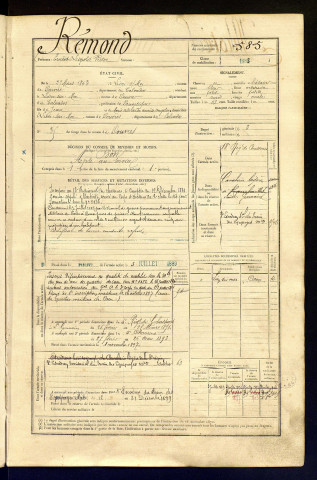 Rémond, Ernest Léopold Victor