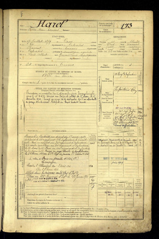 Harel, Pierre Henri Edouard