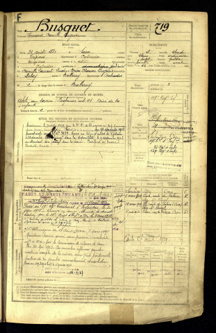 Busquet, Fernand Camille Eugène