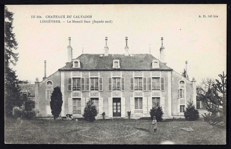 Lingèvres : Château Le Mesnil Dan (n°1) Château de Verrières (n°2)