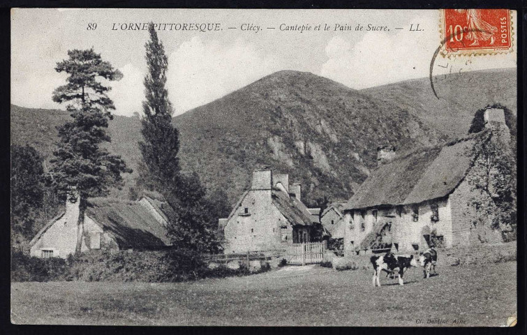 Hameau de Cantepie, le Chalet de la Vallée de l'Orne (pension de famille, hôtel- restaurant) et le Pain de sucre (n°23 à 30, 100)