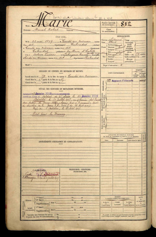 Marie, Marcel Robert