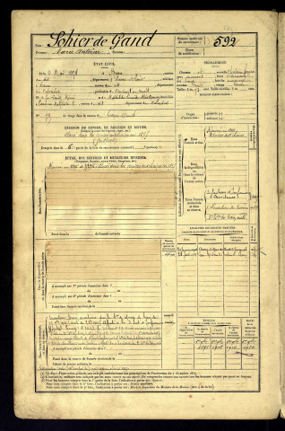 Sohier de Gand, Marie Antoine