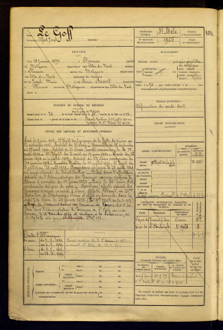 Le Goff, Alfred Joseph