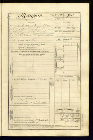 Maupas, Victor Etienne