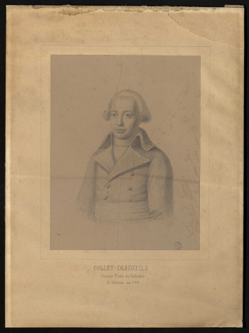 Portrait de Jean Collet-Descotils.