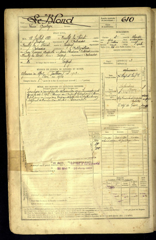 Le Blond, Louis Gustave