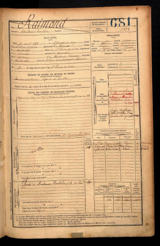 Raimond, Léon Désiré Emilien