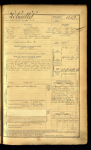 Lebaillif, Octave Achille Eugène