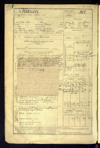 Marcou, Maurice Désiré Alphonse