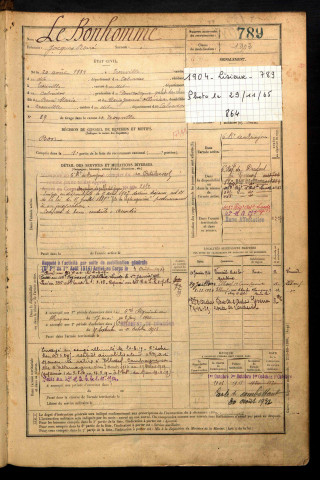 Le Bonhomme, Jacques René